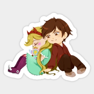 Star vs. the Forces of Evil - Star and Marco Sticker